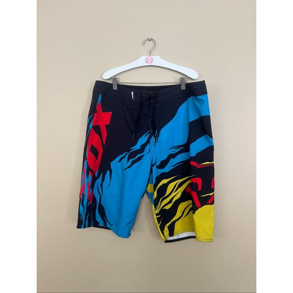 Fox Multicolored Swim Trunks Men’s Size 36